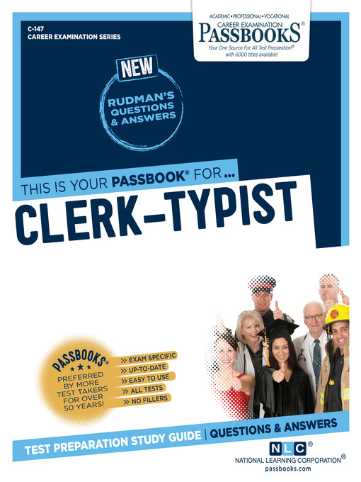 Title details for Clerk-Typist by National Learning Corporation - Available